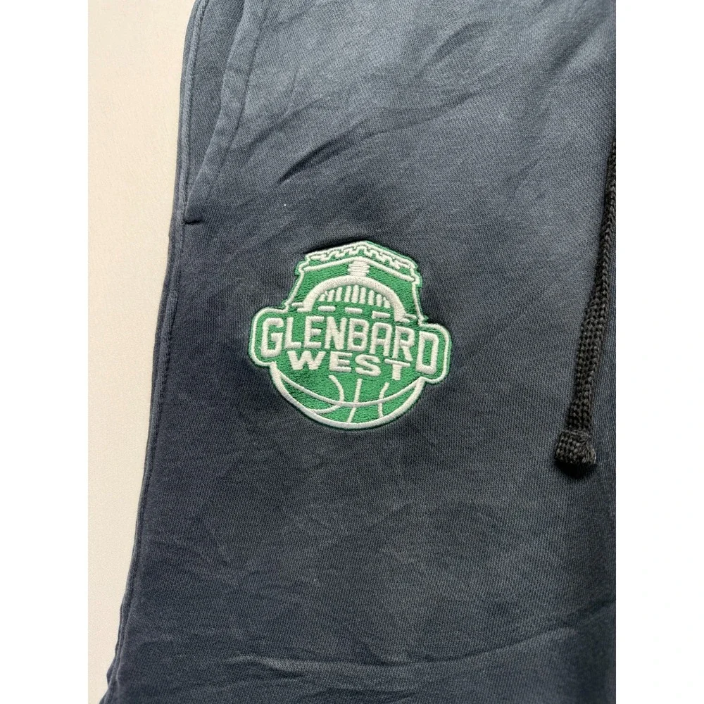 Nike Sweatpants Womens Small Navy Blue Glenbard West High School Basketball Logo